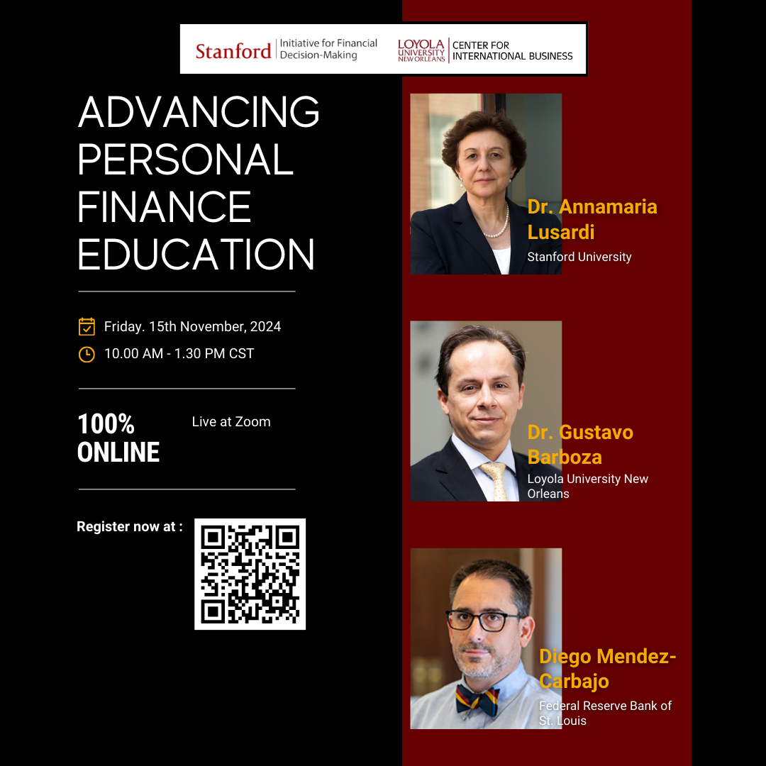 Advancing Personal Finance Education